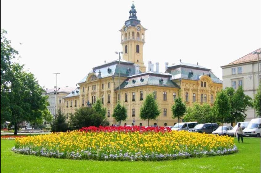 Dom Square-Centrum-Free Parking Daire Segedin Dış mekan fotoğraf
